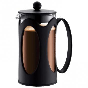 Cafetera Prensa Francesa Bodum 8 Tazas 1 L Negra