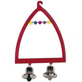 Altalena pa 4058 Altalena in plastica colorata per canarini, piccoli uccelli ed esotici