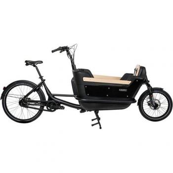 HaulBreeze 2.2 – HAWK Bikes E‑Cargo Lastenrad, Bafang, schwarz, unisex