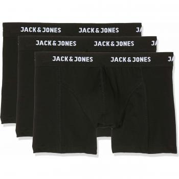 Jack And Jones PACK 3 CALZONCILLOS NEGROS