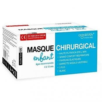 Masque Chirurgical Enfant 50 Unités