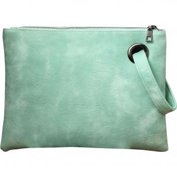 Pochette rétro large capacité cuir synthétique XD88