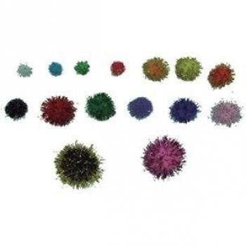 POM POM COLORES BRILLANTES PACK 100
