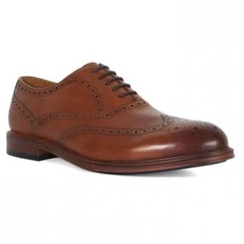 Dune London Men's Tan Solihull Oxfords