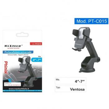 Support Ventouse Universel pour Téléphone Maxtech PT-C015