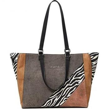 Desigual BOLS_Mona MARSELLA Handtasche, Braun, Einheitsgröße
