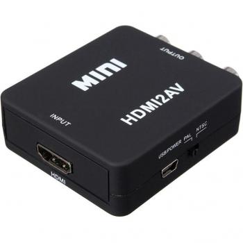 Mini HDMI to RCA Converter 720P 1080P