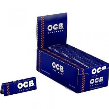 OCB 2500 Cartine Corte Doppie Nero Black