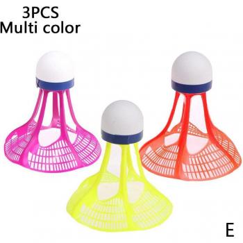 3pcs Badminton Shuttlecock with Stable Resistance