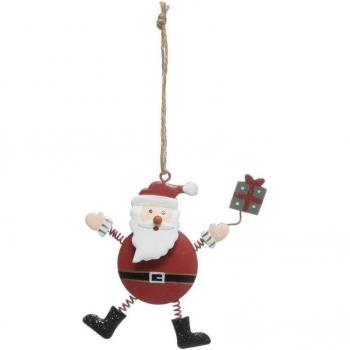 Decorazione Natalizia Metallo 11 cm – Atmosphera Creatore