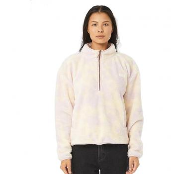 Camisola Rip Curl New Wave Rosa e Amarelo para Mulheres