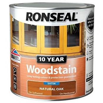 Ronseal 10 Year Wood Stain Natural Oak 750ml