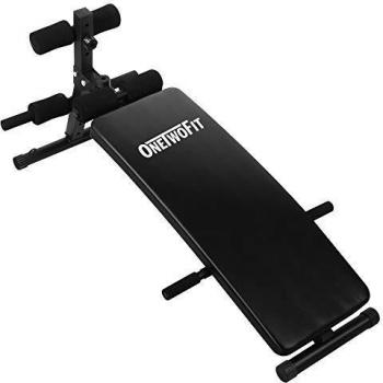 OT085 Slant‑Crunch Bank (ONETWOFIT) – Bauch