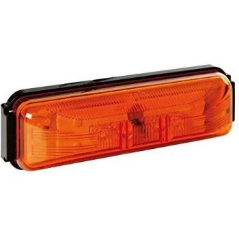 Luz de gálibo 4 LED ámbar 24 voltios