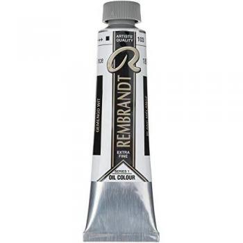Rembrandt Künstlerfarbe 40 ml – OELFARBE T9 103 in Gemischtem Weiß