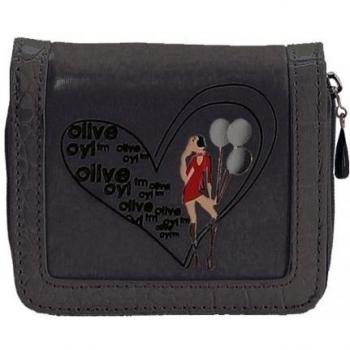 Bolso Olivia Palito en Tela Negra