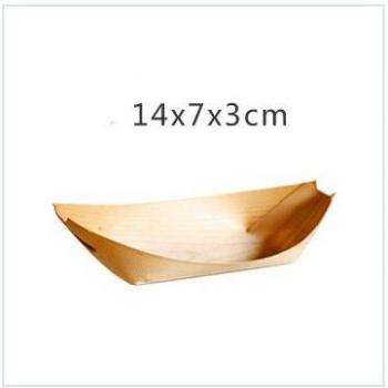 Disposable Wooden Sushi Serving Boats