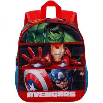 Mochila Infantil Avengers 3D