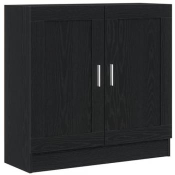 Mobile per Libri in Rovere Nero 82,5x30,5x80 cm