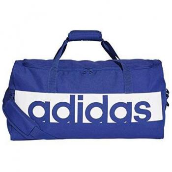Adidas Unisex Linear Performance M Team Bag – Inked White Accent