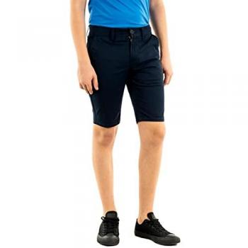 LEVI'S Kids Chinoshort Navy – LVB Straight XX – 16 cm – Unifarben, Jungen – 97 % Baumwolle / 3 % Elasthan