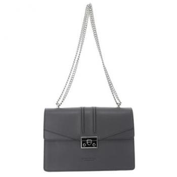 Seidenfelt Roros Big Umhängetasche 25 cm grau Damen
