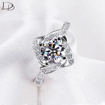 Anillo “Encanto Plateado” – anillos femeninos, circón