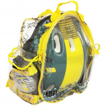 Mochila de casco y protecciones de Los Simpson
