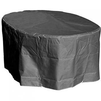 Housse de Protection pour Table Ovale en Polyester 250x110x70 cm