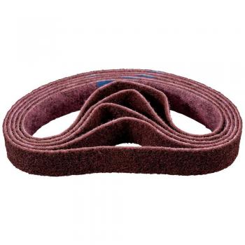 Pferd Non-Woven Abrasive Belt 40x760 mm A180 M for Fine Grinding (5 Units)