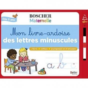 MON LIVRE-ARDOISE DES LETTRES MINUSCULES