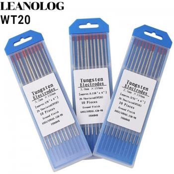 10 pcs Red Tungsten Electrode 150MM for TIG WSME SUPER Welding