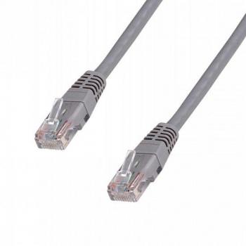 Cavo di rete RJ45 2 m, Cat5e, grigio (UTP)