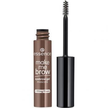Essence Brow Gel »make me BROW«, 3-teilig, mit kleinen Fasern