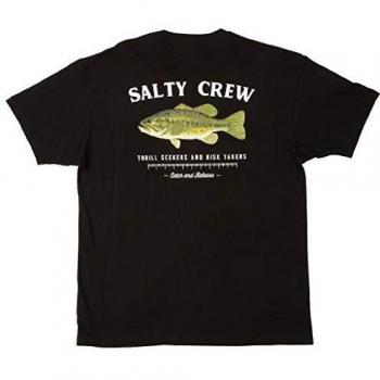 T-shirt homme Salty Crew BigMouth manches courtes Noir Medium