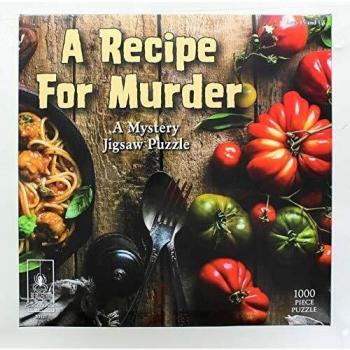 BePuzzled 1000-Piece Recipe for Murder Puzzle