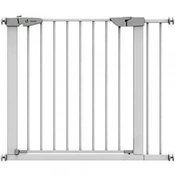 Barrera de Seguridad para Niños y Mascotas, Sin Agujeros, 76-96 cm