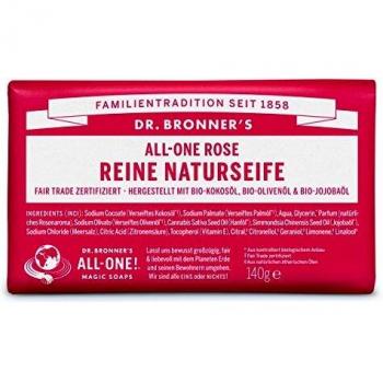 140 g Dr. Bronner’s Rose Bar Soap