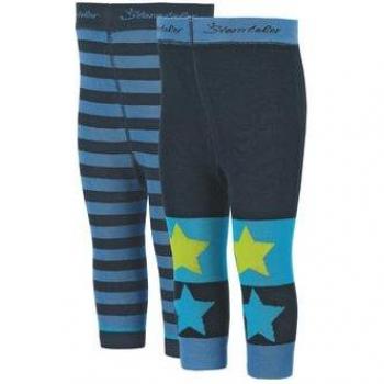 Leggings Sterntaler a Strisce Blu e Stelle Marine