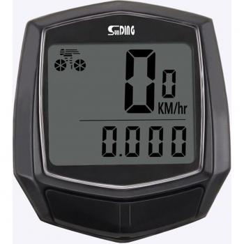 Ordenador ciclista resistente al agua con pantalla digital