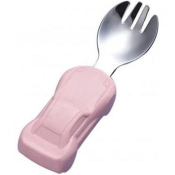 Kids' Training Fork and Spoon Set in Stainless Steel