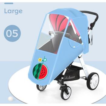 Housse de protection imperméable pour poussette