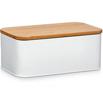 Zeller Present Brotkasten, (1 tlg.), Länge ca. 31 cm, weiß