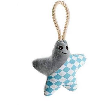 Mordedor de cachorro Hunter Salima con cuerda estrella de mar gris