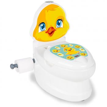 Toilette Trainer Multicolore con Porta Carta Igienica