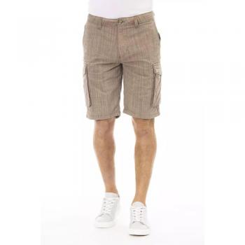 Short de Algodón Marrón para Hombre Baldinini Trend