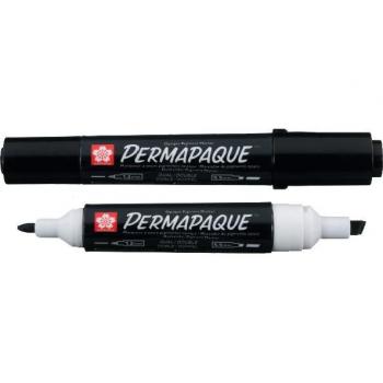 SAKURA Permanentmarker Permapaque, rot, doppelte Spitze