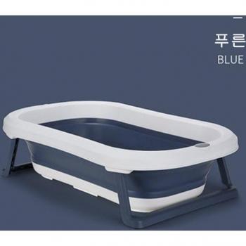 Children's Folding Bath Tub with Non-slip Base and Temperature Control
