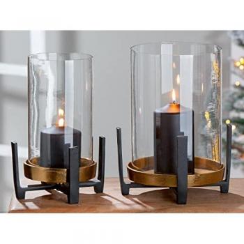 GILDE Aluminium-Windlicht Nuro
