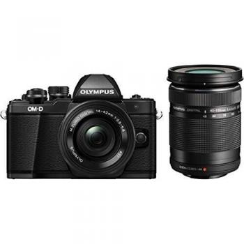 Olympus OM‑D E‑M10 Mk II (Zwart) – 14‑42 mm IIR + 40‑150 mm R kit